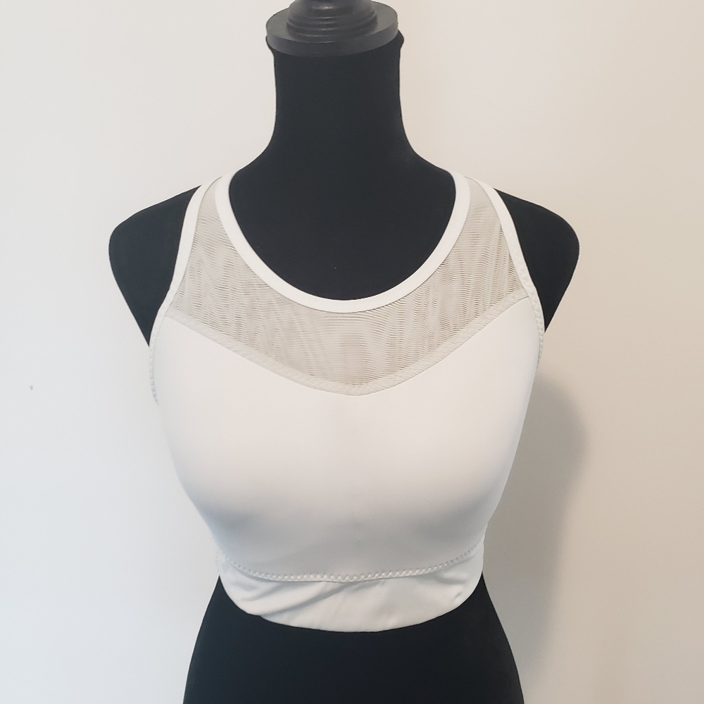 Athleta Gigi High Impact Padded Sports Bra Strappyโ Back Size Small